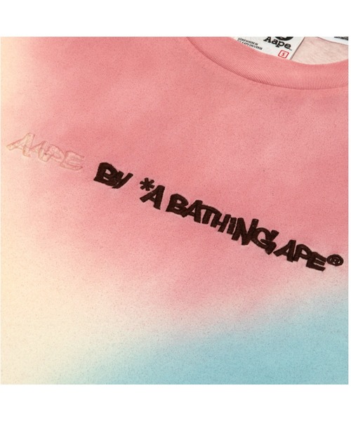 AAPE BY A BATHING APE(エーエイプバイアベイシングエイプ)の「AAPE MAIN TEE(Tシャツ/カットソー・レディース・マルチ・X-SMALL/XX-SMALL/SMALL)」の5枚目の写真