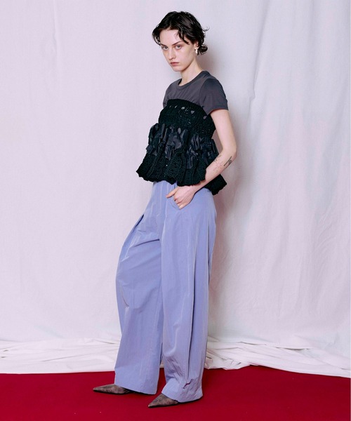 MAISON SPECIAL（メゾンスペシャル）の「2WAY Knit Flare Bustier/2WAY