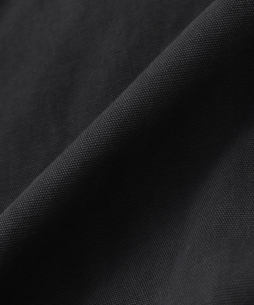 Gabriela Coll Garments（ガブリエラコールガーメンツ）の「GABRIELA COLL GARMENTS(ガブリエラコールガーメンツ)  THIN CANVAS DRAPED TROUSERS（スラックス・メンズ・ブラック・3/2/1）」の5枚目の写真