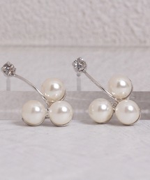 【Peony/ピオニー】パールドロップデザインピアス