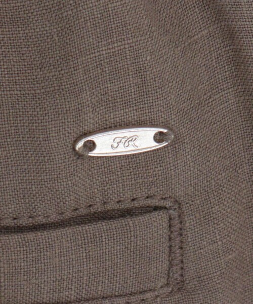 fredy emue(フレディエミュ)の「LINEN セミワイドリラクシーパンツ(その他パンツ・レディース・カーキ/レッド/ブラック/ベージュ・38/36)」の17枚目の写真