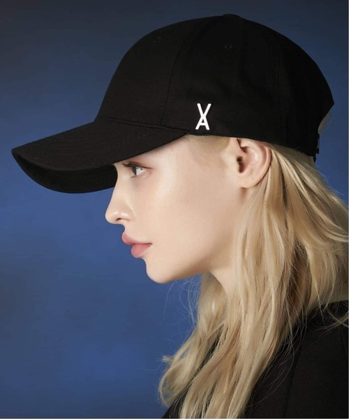 VARZAR(バザール)の「≪追加3 ≫VARZAR/バザール Stud logo over fit ball cap VARZAR496(キャップ・レディース・ベージュ/ブラック・FREE)」の1枚目の写真