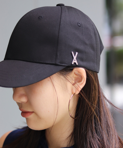 VARZAR(バザール)の「≪追加3 ≫VARZAR/バザール Stud logo over fit ball cap VARZAR496(キャップ・レディース・ベージュ/ブラック・FREE)」の3枚目の写真