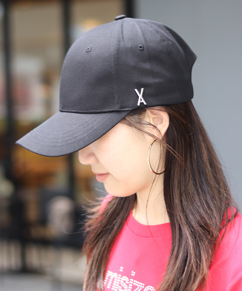 VARZAR(バザール)の「≪追加3 ≫VARZAR/バザール Stud logo over fit ball cap VARZAR496(キャップ・レディース・ベージュ/ブラック・FREE)」の8枚目の写真