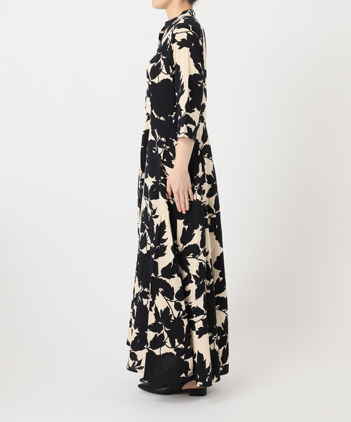 journal standard L'essage(ジャーナルスタンダードレサージュ)の「別注【LUSANA / ルサーナ】CARL MAXI DRESS:ワンピース(ワンピース・レディース・オートミール・SMALL)」の8枚目の写真