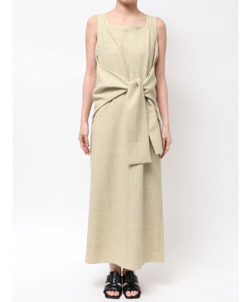 ELENDEEK(エレンディーク)の「WAIST KNOT OP(ワンピース・レディース・イエロー/ブラウン・2/1)」の19枚目の写真