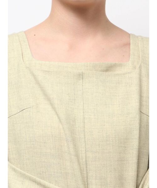 ELENDEEK(エレンディーク)の「WAIST KNOT OP(ワンピース・レディース・イエロー/ブラウン・2/1)」の22枚目の写真