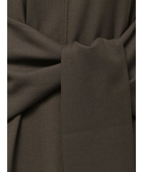 ELENDEEK(エレンディーク)の「WAIST KNOT OP(ワンピース・レディース・イエロー/ブラウン・2/1)」の5枚目の写真