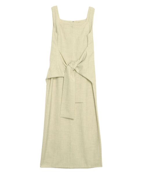 ELENDEEK(エレンディーク)の「WAIST KNOT OP(ワンピース・レディース・イエロー/ブラウン・2/1)」の8枚目の写真