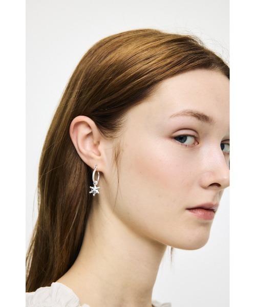 MOUSSY（マウジー）の「STAR GEM ピアス（ピアス（両耳用）・レディース・ゴールド/シルバー・FREE）」の11枚目の写真