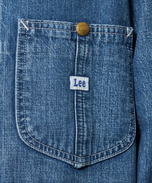 Lee(リー)の「レディース ロコジャケット DUNGAREES【セットアップ対応】(カバーオール・レディース・ブルー/インディゴブルー・SMALL/MEDIUM)」の13枚目の写真