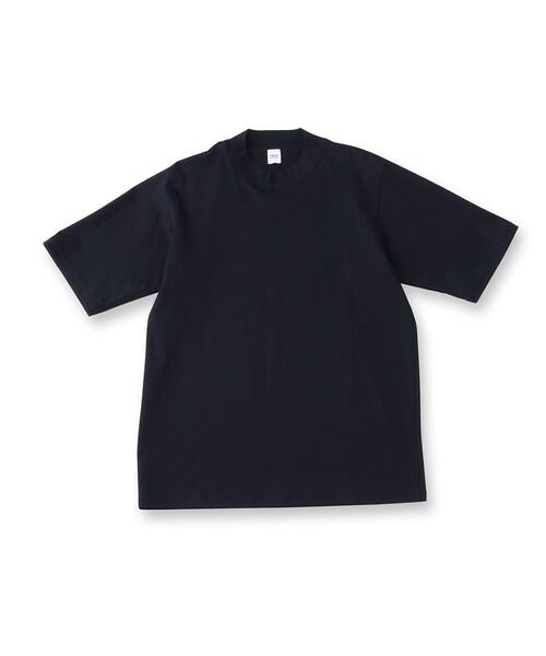 TAKEO KIKUCHI（タケオキクチ）の「【接触冷感】アイスクリアコットン モックネック Tシャツ（Tシャツ/カットソー・メンズ・ホワイト/ブラック・04/03/02）」の15枚目の写真