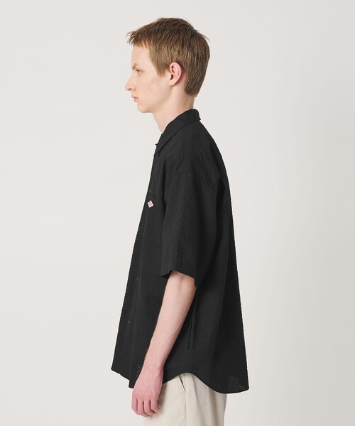 DANTON(ダントン)の「<DANTON>ロゴ シャツ(シャツ/ブラウス・メンズ・オフホワイト/ブラック・42/40)」の8枚目の写真