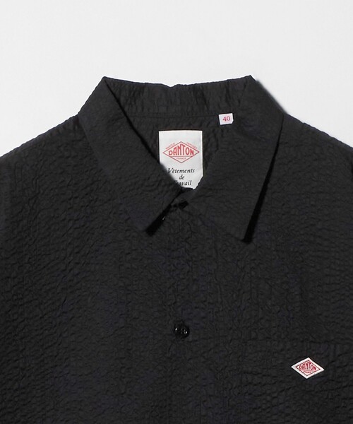 DANTON(ダントン)の「<DANTON>ロゴ シャツ(シャツ/ブラウス・メンズ・オフホワイト/ブラック・42/40)」の12枚目の写真