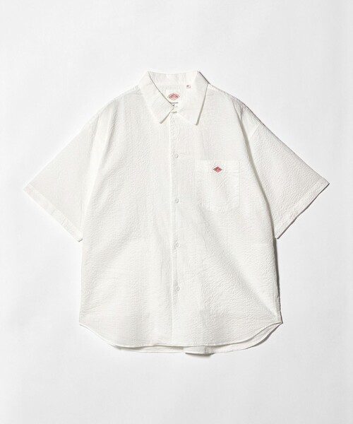 DANTON(ダントン)の「<DANTON>ロゴ シャツ(シャツ/ブラウス・メンズ・オフホワイト/ブラック・42/40)」の19枚目の写真
