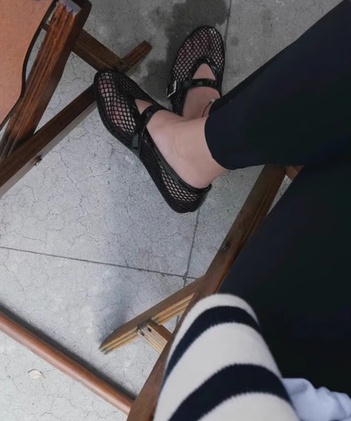 by LEGNA(バイレグナ)の「メッシュメリージェーンシューズ(パンプス・レディース・ホワイト系その他/ブラック系その他/ブラック系その他2・24cm/25cm/23cm/22cm/23.5cm/22.5cm/24.5cm)」の16枚目の写真