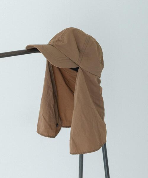 URBAN RESEARCH Sonny Label(アーバンリサーチサニーレーベル)の「UVカットサンシェードハット(キャップ・レディース・ライトブラウン/ブラック/ベージュ・ONE)」の2枚目の写真