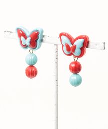 F&D : レトロドロップバタフライピアス