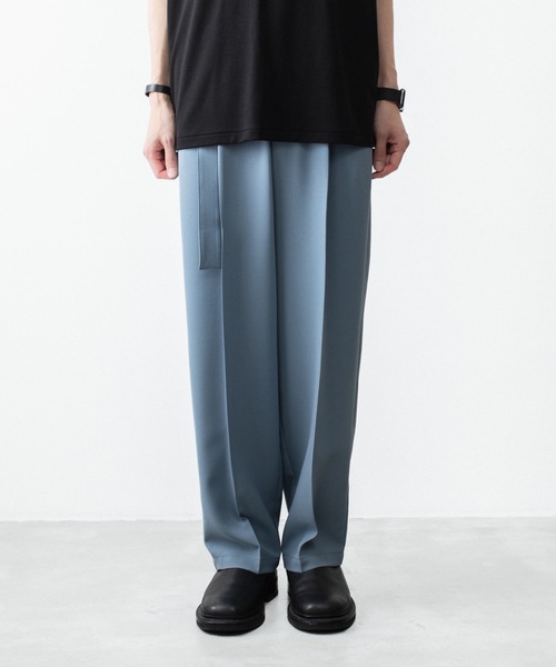 ATTACHMENT(アタッチメント)の「【 LIMITED 】PE ライトトロピカル イージートラウザーズ / PE LIGHT TROPICAL EASY TROUSERS(スラックス・メンズ・ライトブルー/ブラック/グレー・1/3/2/4)」の18枚目の写真