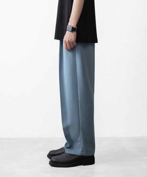 ATTACHMENT(アタッチメント)の「【 LIMITED 】PE ライトトロピカル イージートラウザーズ / PE LIGHT TROPICAL EASY TROUSERS(スラックス・メンズ・ライトブルー/ブラック/グレー・1/3/2/4)」の21枚目の写真
