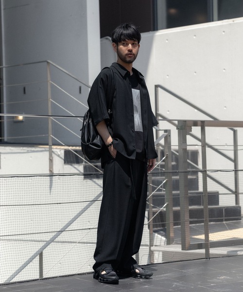 ATTACHMENT(アタッチメント)の「【 LIMITED 】PE ライトトロピカル イージートラウザーズ / PE LIGHT TROPICAL EASY TROUSERS(スラックス・メンズ・ライトブルー/ブラック/グレー・1/3/2/4)」の4枚目の写真