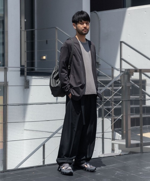 ATTACHMENT(アタッチメント)の「【 LIMITED 】PE ライトトロピカル イージートラウザーズ / PE LIGHT TROPICAL EASY TROUSERS(スラックス・メンズ・ライトブルー/ブラック/グレー・1/3/2/4)」の6枚目の写真