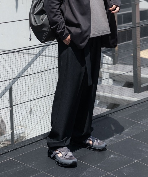 ATTACHMENT(アタッチメント)の「【 LIMITED 】PE ライトトロピカル イージートラウザーズ / PE LIGHT TROPICAL EASY TROUSERS(スラックス・メンズ・ライトブルー/ブラック/グレー・1/3/2/4)」の7枚目の写真