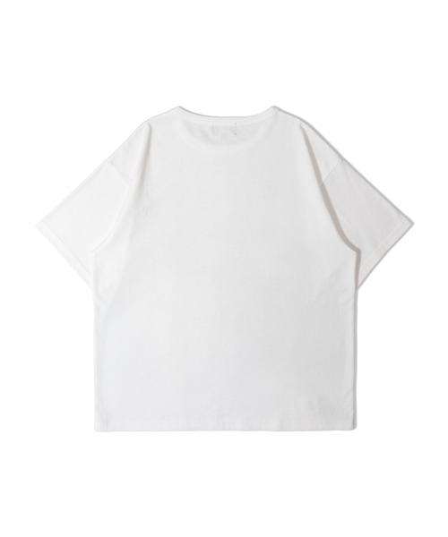 Schott(ショット)の「Schott-短丈 GLITTER EAGLE COMPACT T-SHIRT(Tシャツ/カットソー・メンズ・ブラック/ホワイト・M/XL/L)」の16枚目の写真