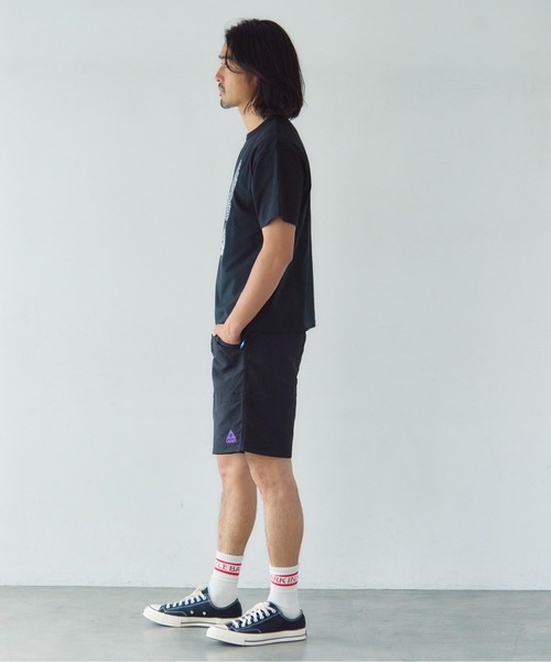 Schott(ショット)の「Schott-短丈 GLITTER EAGLE COMPACT T-SHIRT(Tシャツ/カットソー・メンズ・ブラック/ホワイト・M/XL/L)」の9枚目の写真