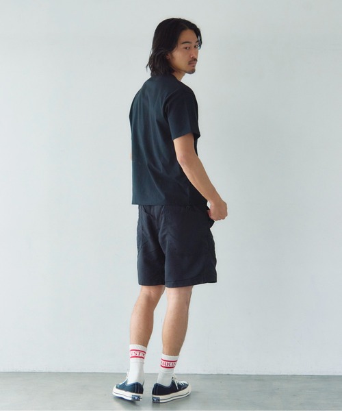 Schott(ショット)の「Schott-短丈 GLITTER EAGLE COMPACT T-SHIRT(Tシャツ/カットソー・メンズ・ブラック/ホワイト・M/XL/L)」の14枚目の写真