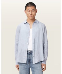 LOOM LONG SLEEVE LINEN SHIRT | LOOM 長袖 リネン シャツ