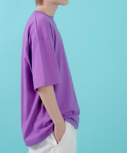SIDEWAY STANCE(サイドウェイスタンス)の「【SIDEWAY STANCE】リップス半袖Tシャツ 70440(Tシャツ/カットソー・メンズ・ブラック/ホワイト/パープル・MEDIUM/SMALL/X-LARGE/LARGE)」の14枚目の写真