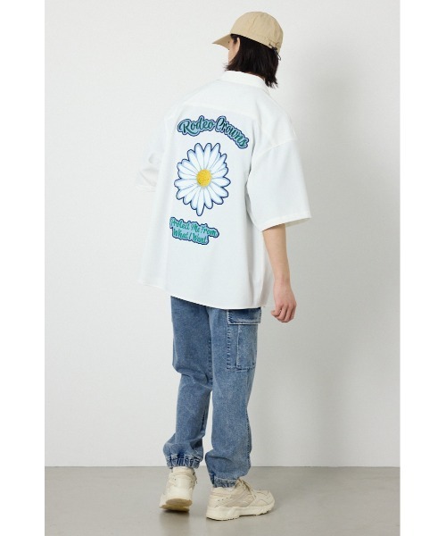 RODEO CROWNS WIDE BOWL(ロデオクラウンズワイドボウル)の「COOL MAX パナマデイジーシャツ(シャツ/ブラウス・メンズ・ブルー/チャコールグレー/ホワイト・MEDIUM/LARGE)」の13枚目の写真