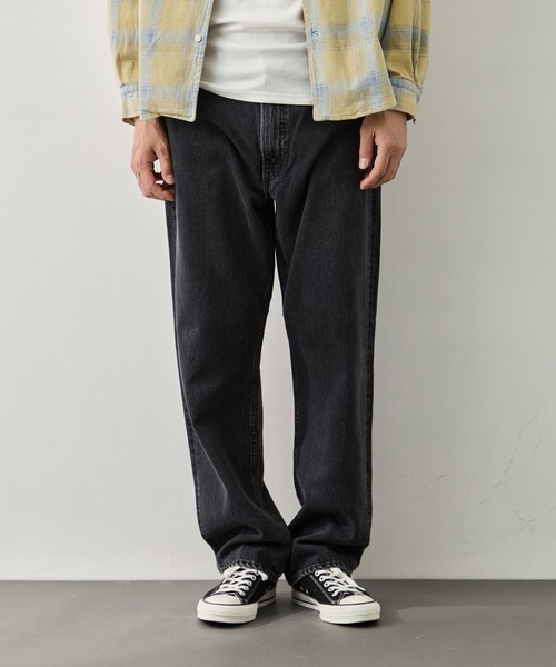 orSlow(オアスロウ)の「【orSlow/オアスロウ】101 DADS FIT DENIM PANTS(デニムパンツ・メンズ・ブラック・M/S/L)」の2枚目の写真