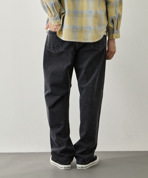 orSlow(オアスロウ)の「【orSlow/オアスロウ】101 DADS FIT DENIM PANTS(デニムパンツ・メンズ・ブラック・M/S/L)」の4枚目の写真