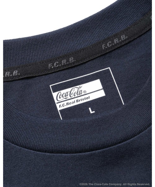 F.C.Real Bristol(エフシーレアルブリストル)の「Coca-Cola GLOBE LOGO EMBLEM POCKET TEE(Tシャツ/カットソー・メンズ・ネイビー/ブラック/オレンジ/ホワイト・MEDIUM/SMALL/XX-LARGE/X-LARGE/LARGE)」の21枚目の写真