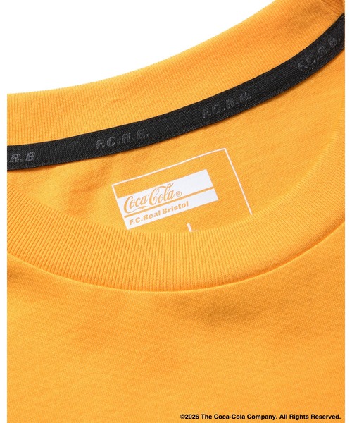 F.C.Real Bristol(エフシーレアルブリストル)の「Coca-Cola GLOBE LOGO EMBLEM POCKET TEE(Tシャツ/カットソー・メンズ・ネイビー/ブラック/オレンジ/ホワイト・MEDIUM/SMALL/XX-LARGE/X-LARGE/LARGE)」の9枚目の写真