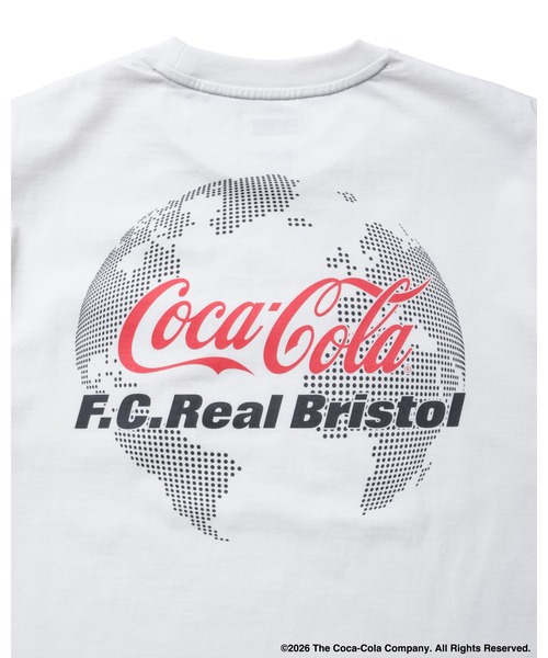 F.C.Real Bristol(エフシーレアルブリストル)の「Coca-Cola GLOBE LOGO EMBLEM POCKET TEE(Tシャツ/カットソー・メンズ・ネイビー/ブラック/オレンジ/ホワイト・MEDIUM/SMALL/XX-LARGE/X-LARGE/LARGE)」の15枚目の写真