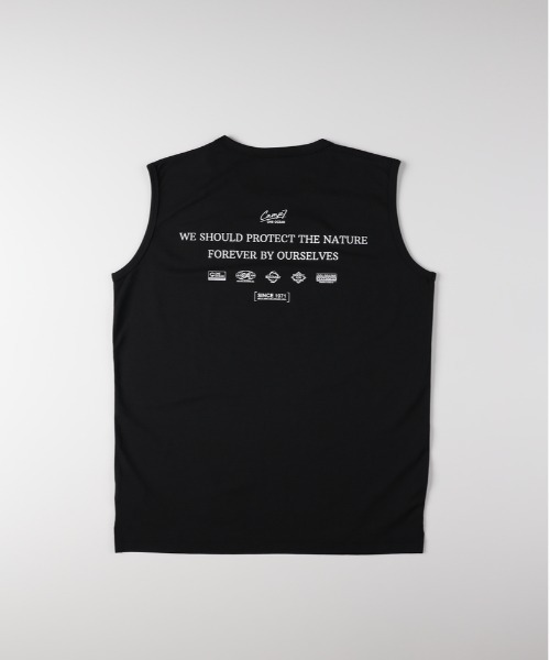 CAMP7(キャンプセブン)の「OneOceanノースリーブ(タンクトップ・メンズ・ブラック/ホワイト・S/M/L/XL)」の15枚目の写真