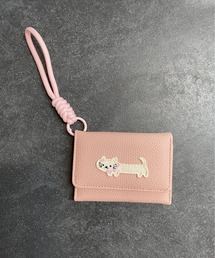 Alt due（オルトデュー）の「【Alt due/オルト デュー】ストラップ付ネコミニ財布（財布）」