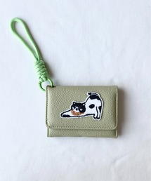 Alt due（オルトデュー）の「【Alt due/オルト デュー】ストラップ付ネコミニ財布（財布）」