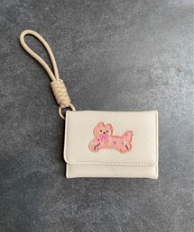 Alt due（オルトデュー）の「【Alt due/オルト デュー】ストラップ付ネコミニ財布（財布）」