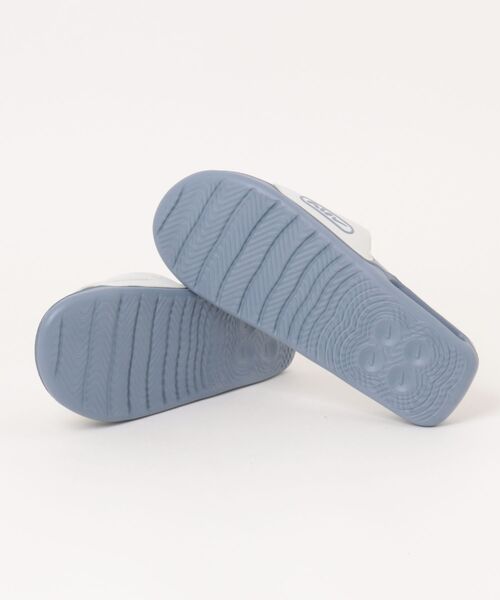 NIKE(ナイキ)の「NIKE ナイキ AIR MAX CIRRO SLIDE【超軽量】メンズシャワーサンダル スポーツサンダル(エアマックスシロスライド) DC1460-410 アッシェンスレート(サンダル・メンズ・ライトブルー・26.0cm/27.0cm/28.0cm)」の3枚目の写真