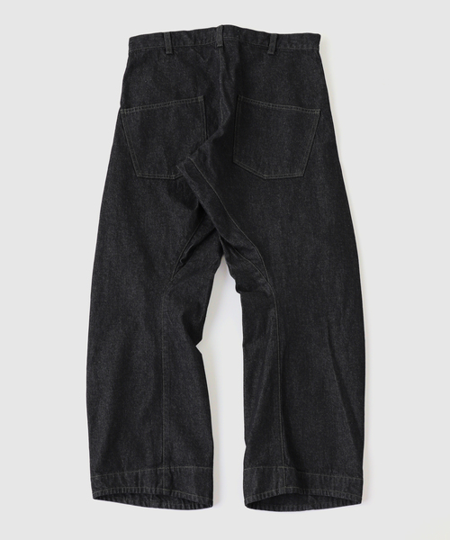 bal(バル)の「BAL / バル ARTICULATED LOOSE STRAIGHT LEG 5P JE(デニムパンツ・メンズ・ブラック/カーキ・1/2)」の3枚目の写真