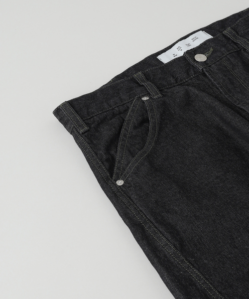 bal(バル)の「BAL / バル ARTICULATED LOOSE STRAIGHT LEG 5P JE(デニムパンツ・メンズ・ブラック/カーキ・1/2)」の5枚目の写真