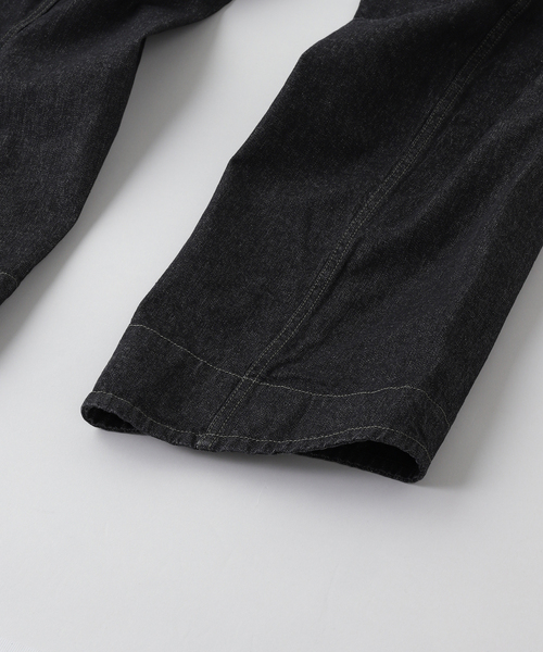 bal(バル)の「BAL / バル ARTICULATED LOOSE STRAIGHT LEG 5P JE(デニムパンツ・メンズ・ブラック/カーキ・1/2)」の6枚目の写真
