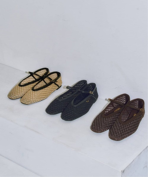 FLAT(フラット)の「《追加3/WEB+一部店舗限定》GRISEビッグメッシュメリージェーン(その他シューズ・レディース・ブラウン/ブラック・25cm/24.5cm/24cm/23.5cm/23cm/22.5cm/22cm)」の21枚目の写真