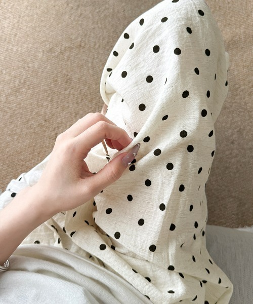 REBALANCE（リバランス）の「ドットワイドパンツ（デニムパンツ・レディース・A/B/C・MEDIUM/LARGE/X-LARGE）」の7枚目の写真