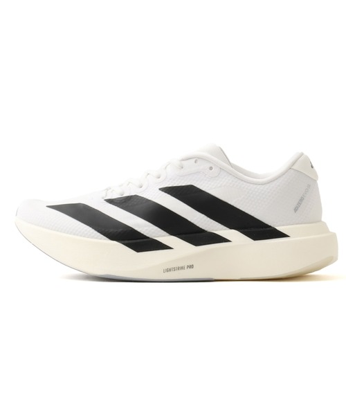 adidas(アディダス)の「adidas Adizero EVO SL WOVEN W / アディダス アディゼロ EVO SL ウーブン W(スニーカー・レディース・ホワイト・23.5cm/23.0cm/25.0cm/24.5cm/24.0cm)」の4枚目の写真