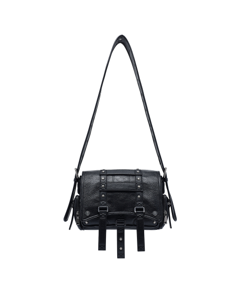 OPUS 0012(オーパス0012)の「Op. 10 VLAD STUDDED CROSS BAG BLACK(メッセンジャーバッグ・レディース・その他・FREE)」の1枚目の写真